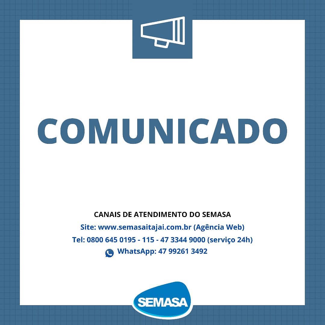 Semasa recomenda economia de água até restabelecimento do sistema elétrico